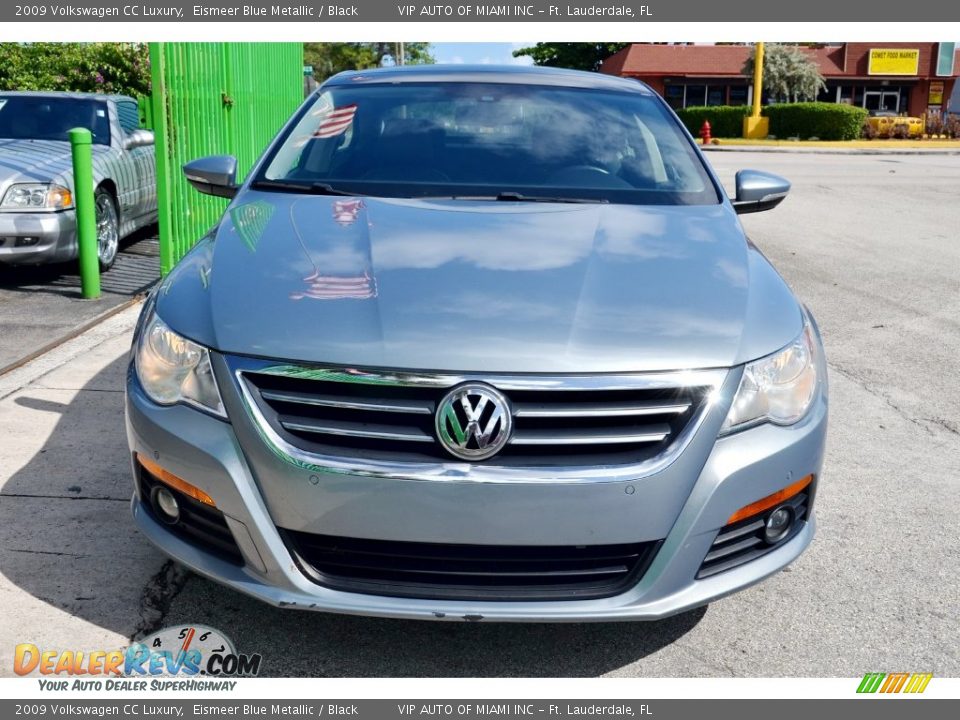 2009 Volkswagen CC Luxury Eismeer Blue Metallic / Black Photo #2