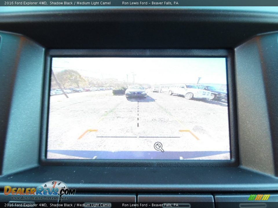 2016 Ford Explorer 4WD Shadow Black / Medium Light Camel Photo #19