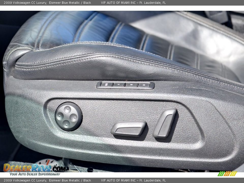 2009 Volkswagen CC Luxury Eismeer Blue Metallic / Black Photo #13