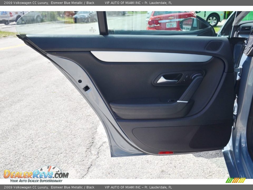 2009 Volkswagen CC Luxury Eismeer Blue Metallic / Black Photo #18