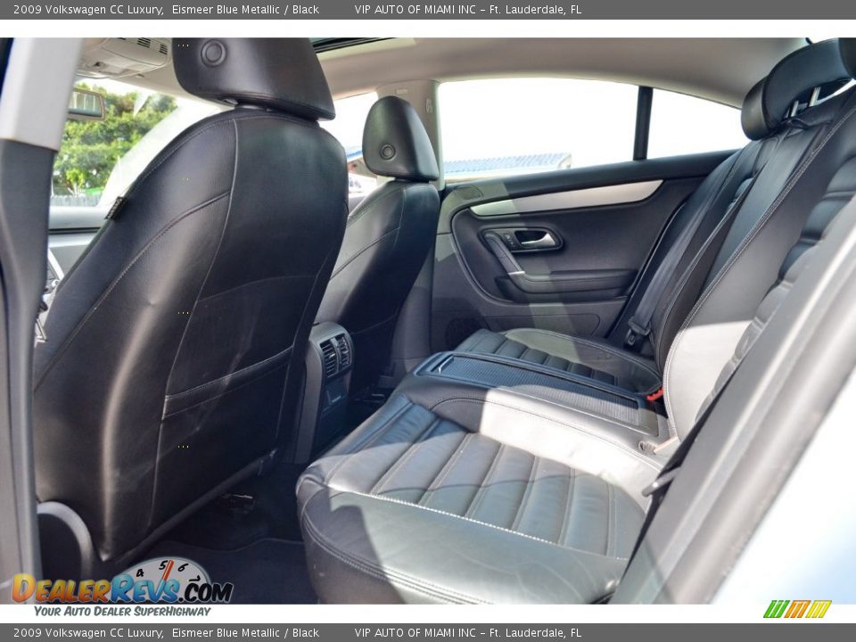 2009 Volkswagen CC Luxury Eismeer Blue Metallic / Black Photo #19