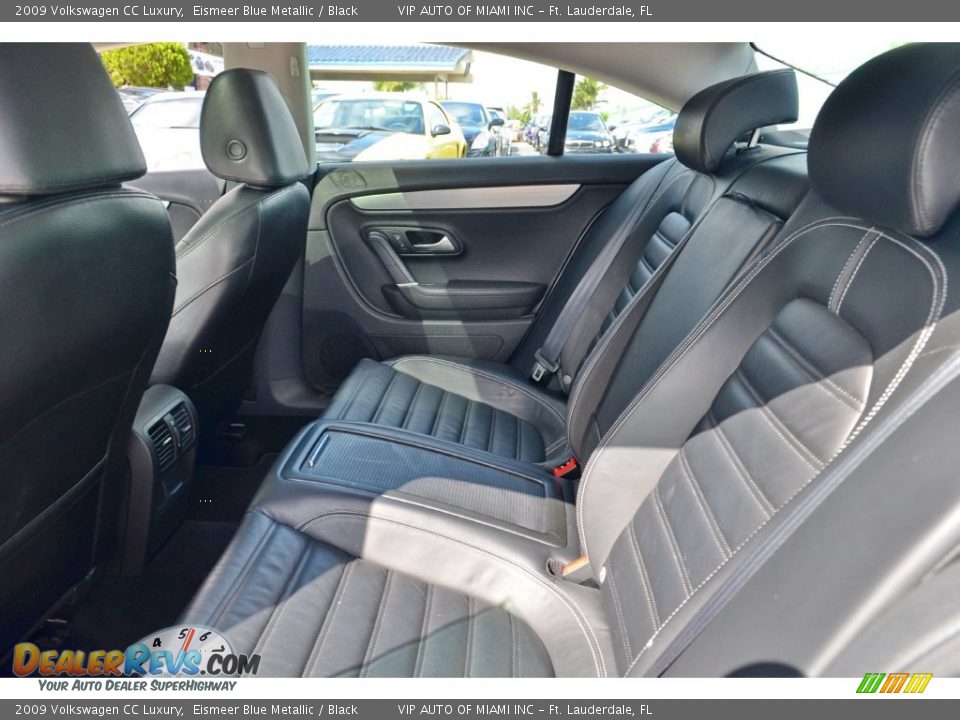 2009 Volkswagen CC Luxury Eismeer Blue Metallic / Black Photo #20
