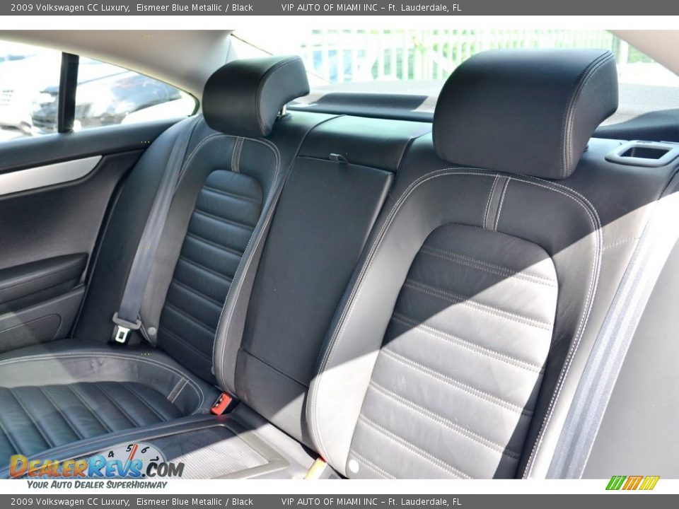 2009 Volkswagen CC Luxury Eismeer Blue Metallic / Black Photo #21