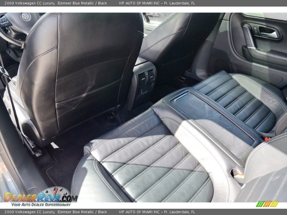 2009 Volkswagen CC Luxury Eismeer Blue Metallic / Black Photo #22