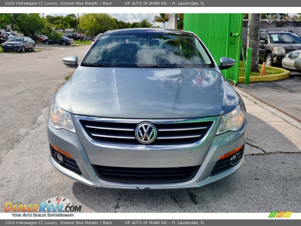 2009 Volkswagen CC Luxury Eismeer Blue Metallic / Black Photo #28
