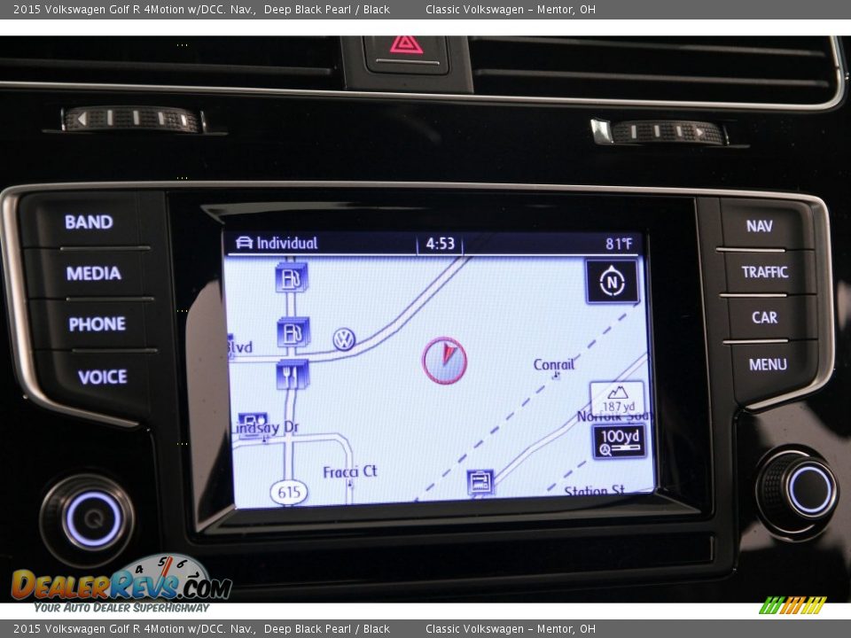 Navigation of 2015 Volkswagen Golf R 4Motion w/DCC. Nav. Photo #10