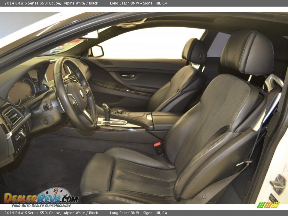 Front Seat of 2014 BMW 6 Series 650i Coupe Photo #13