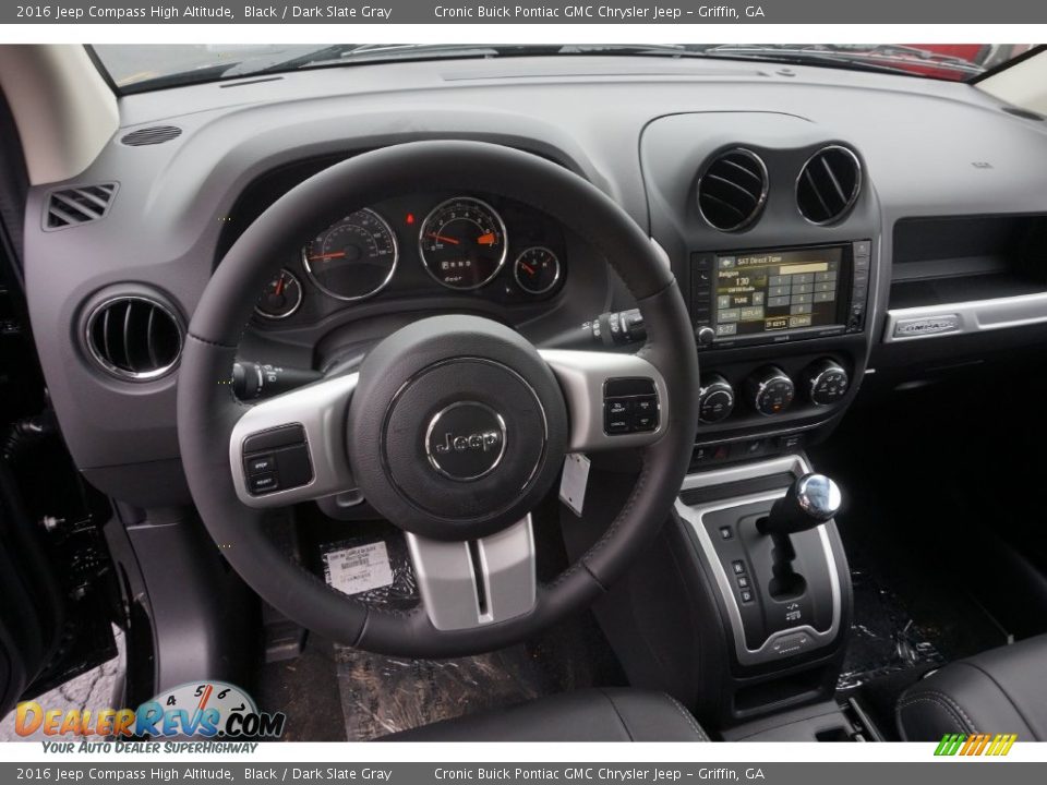 Dashboard of 2016 Jeep Compass High Altitude Photo #10