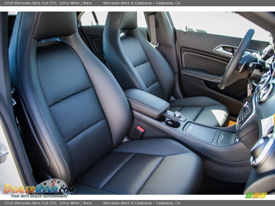 Front Seat of 2016 Mercedes-Benz CLA 250 Photo #8