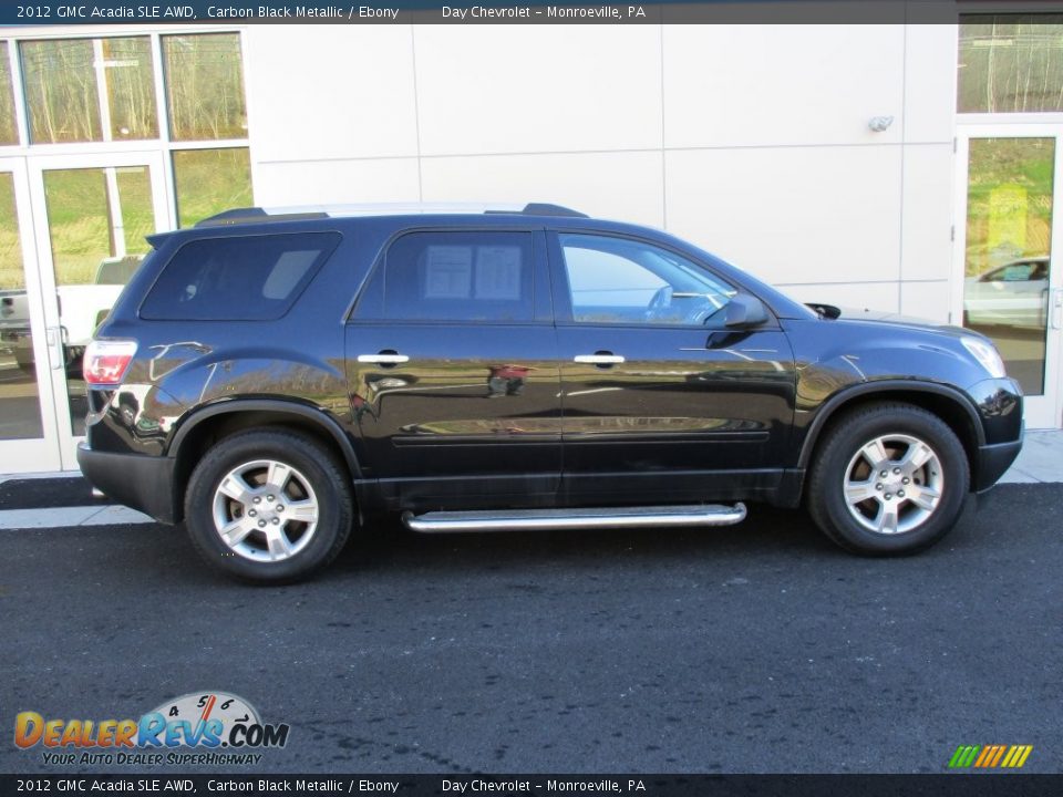 2012 GMC Acadia SLE AWD Carbon Black Metallic / Ebony Photo #2