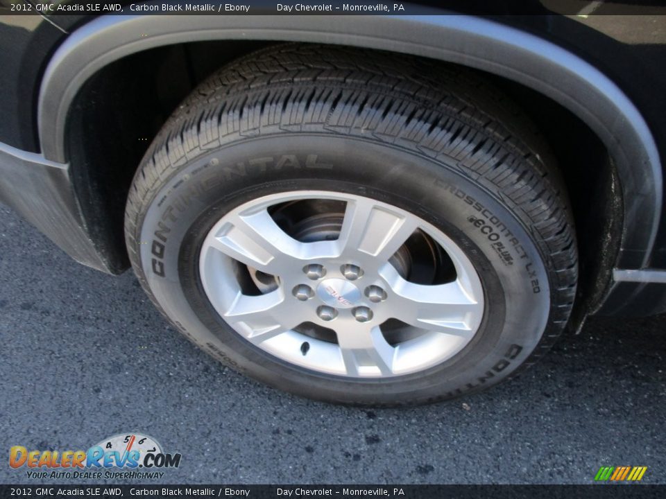2012 GMC Acadia SLE AWD Carbon Black Metallic / Ebony Photo #3