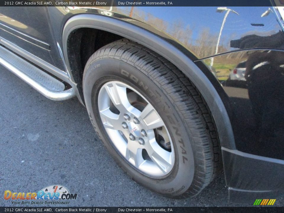 2012 GMC Acadia SLE AWD Carbon Black Metallic / Ebony Photo #14