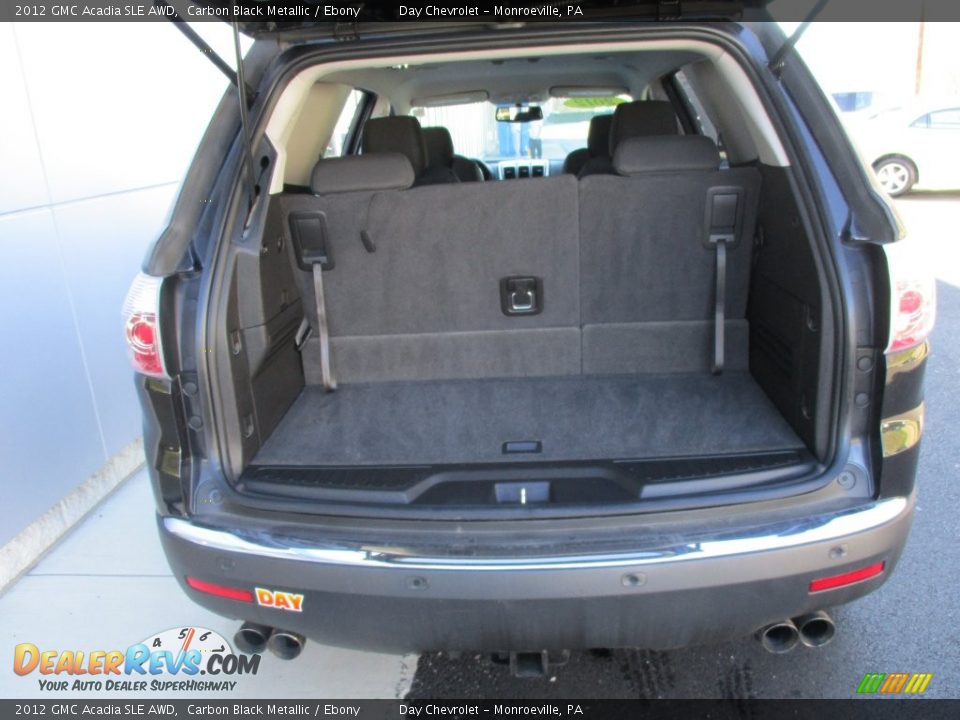 2012 GMC Acadia SLE AWD Carbon Black Metallic / Ebony Photo #15