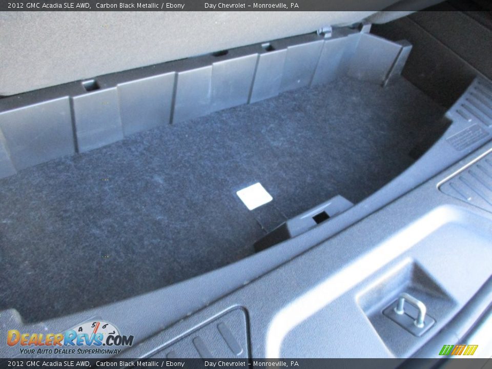 2012 GMC Acadia SLE AWD Carbon Black Metallic / Ebony Photo #16