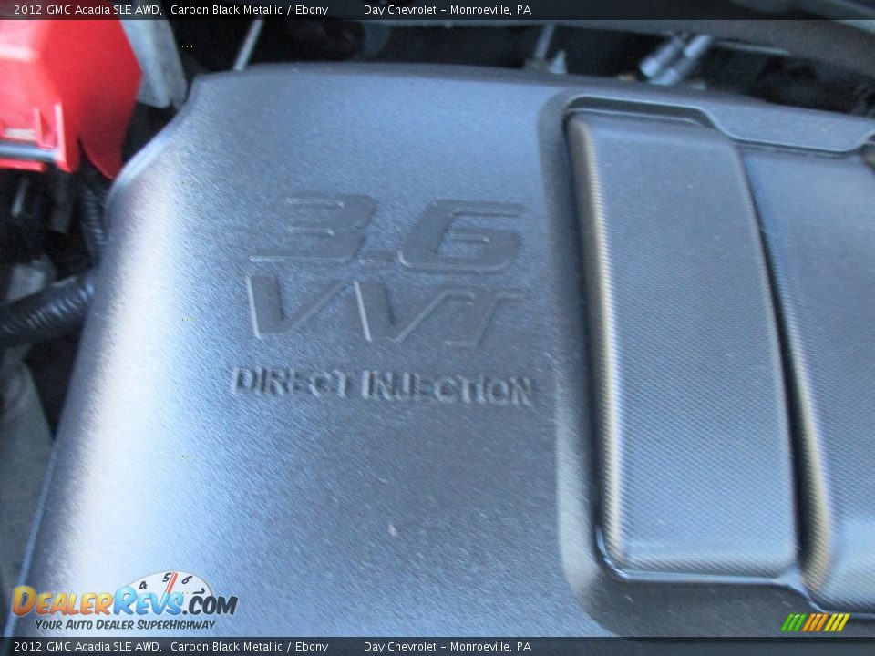 2012 GMC Acadia SLE AWD Carbon Black Metallic / Ebony Photo #19