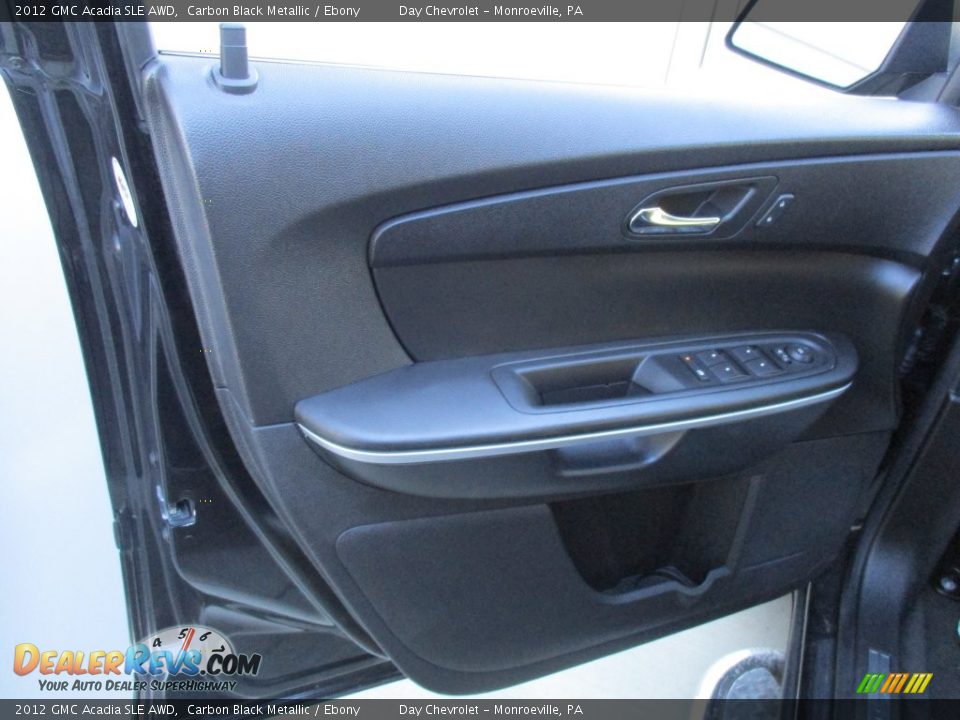 2012 GMC Acadia SLE AWD Carbon Black Metallic / Ebony Photo #20