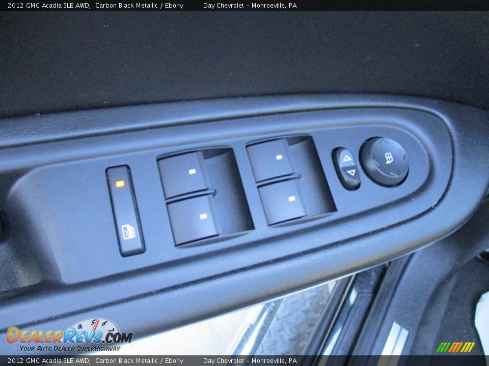 2012 GMC Acadia SLE AWD Carbon Black Metallic / Ebony Photo #21