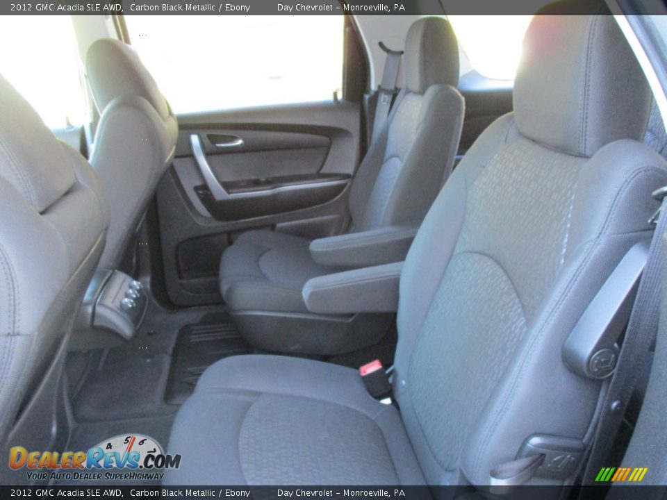 2012 GMC Acadia SLE AWD Carbon Black Metallic / Ebony Photo #23