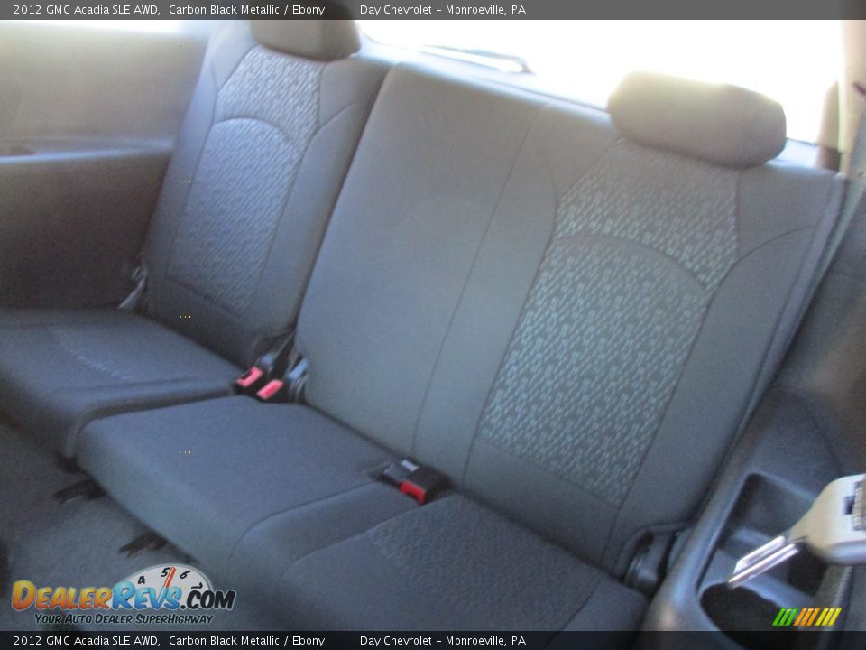 2012 GMC Acadia SLE AWD Carbon Black Metallic / Ebony Photo #25