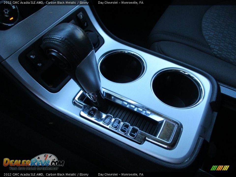 2012 GMC Acadia SLE AWD Carbon Black Metallic / Ebony Photo #27