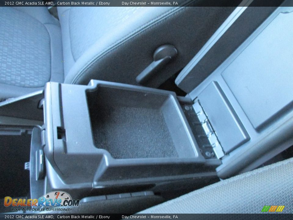 2012 GMC Acadia SLE AWD Carbon Black Metallic / Ebony Photo #29