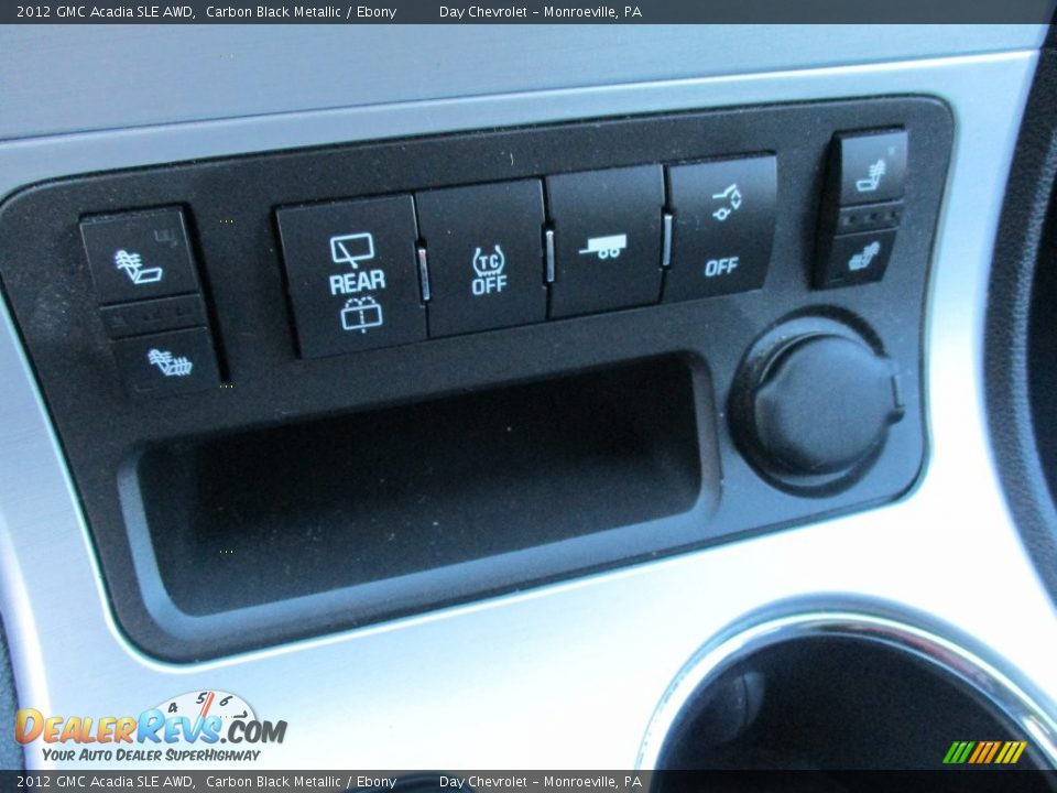 2012 GMC Acadia SLE AWD Carbon Black Metallic / Ebony Photo #31