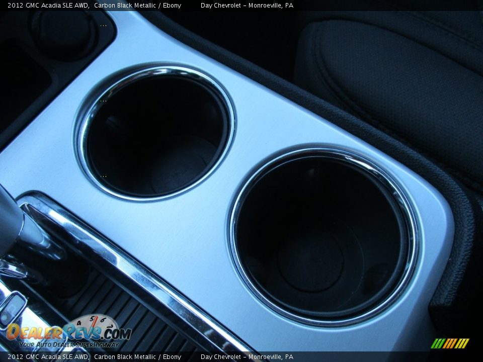 2012 GMC Acadia SLE AWD Carbon Black Metallic / Ebony Photo #32