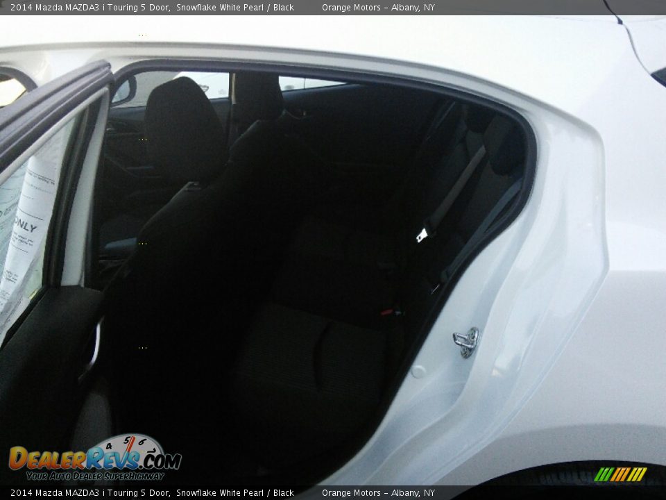 2014 Mazda MAZDA3 i Touring 5 Door Snowflake White Pearl / Black Photo #8