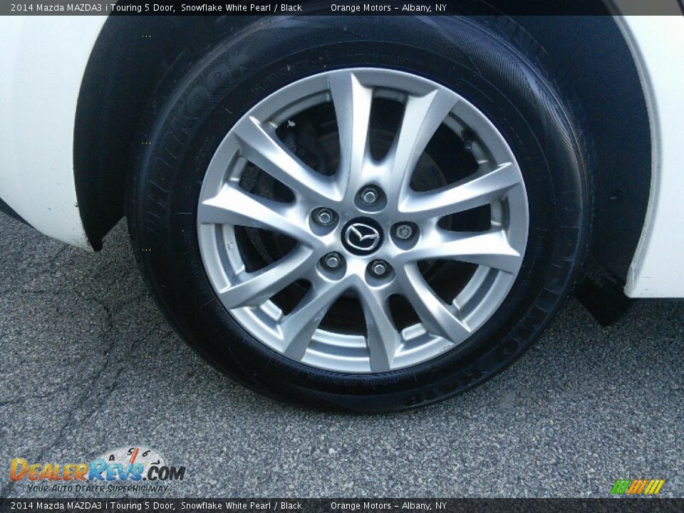 2014 Mazda MAZDA3 i Touring 5 Door Snowflake White Pearl / Black Photo #10