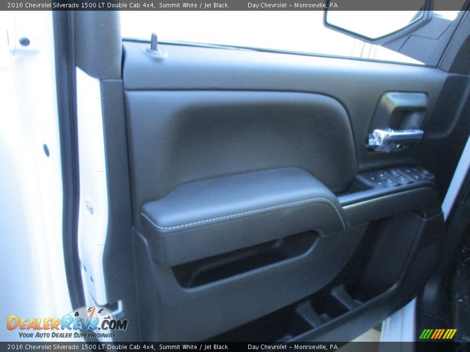 2016 Chevrolet Silverado 1500 LT Double Cab 4x4 Summit White / Jet Black Photo #11