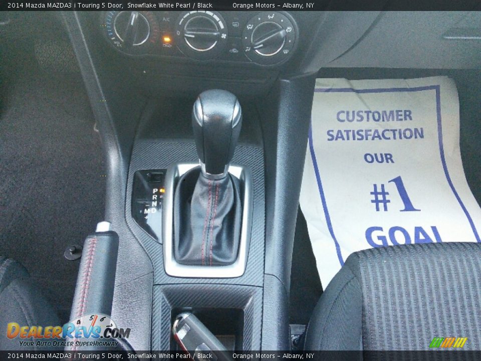 2014 Mazda MAZDA3 i Touring 5 Door Snowflake White Pearl / Black Photo #14