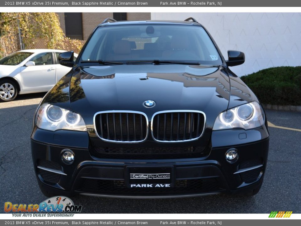 2013 BMW X5 xDrive 35i Premium Black Sapphire Metallic / Cinnamon Brown Photo #7
