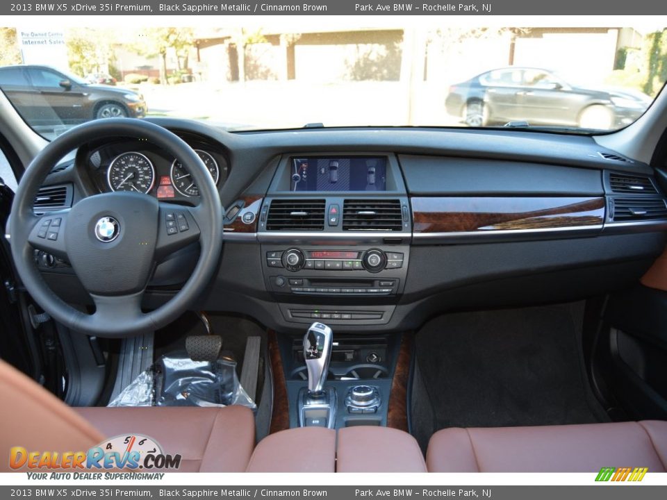 2013 BMW X5 xDrive 35i Premium Black Sapphire Metallic / Cinnamon Brown Photo #15