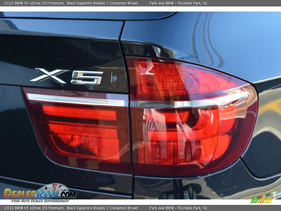 2013 BMW X5 xDrive 35i Premium Black Sapphire Metallic / Cinnamon Brown Photo #24