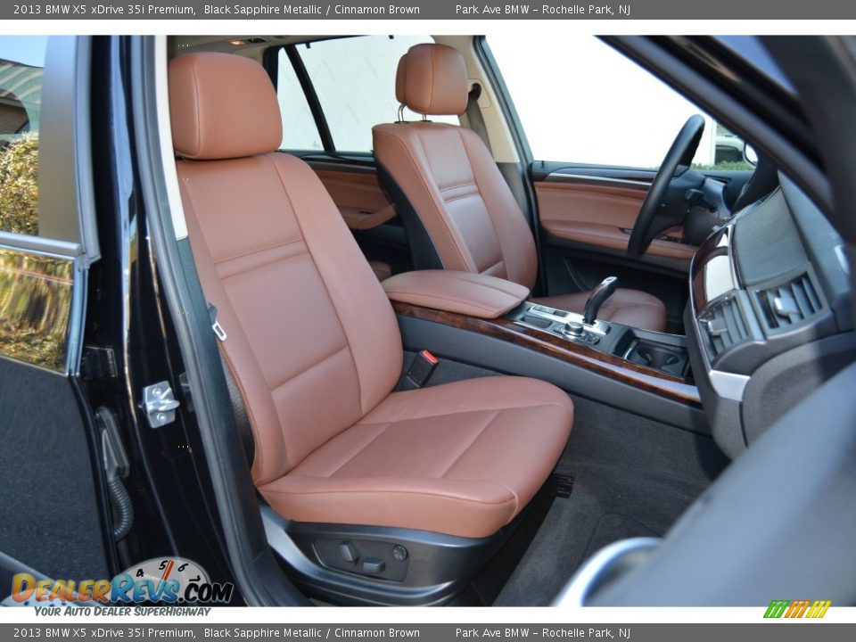 2013 BMW X5 xDrive 35i Premium Black Sapphire Metallic / Cinnamon Brown Photo #30