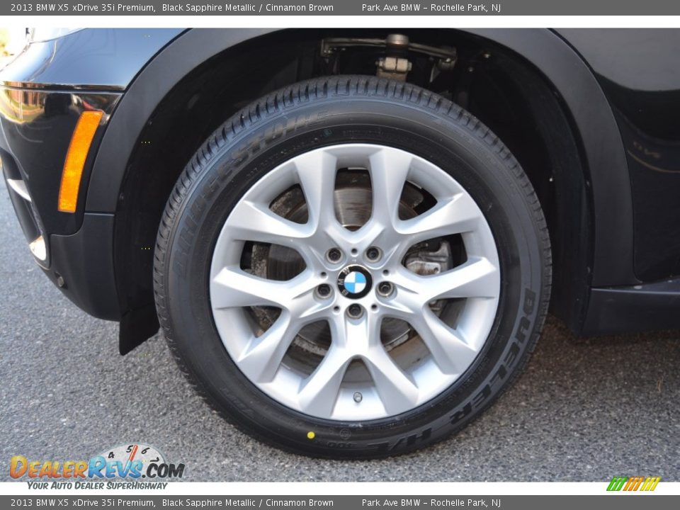 2013 BMW X5 xDrive 35i Premium Black Sapphire Metallic / Cinnamon Brown Photo #33