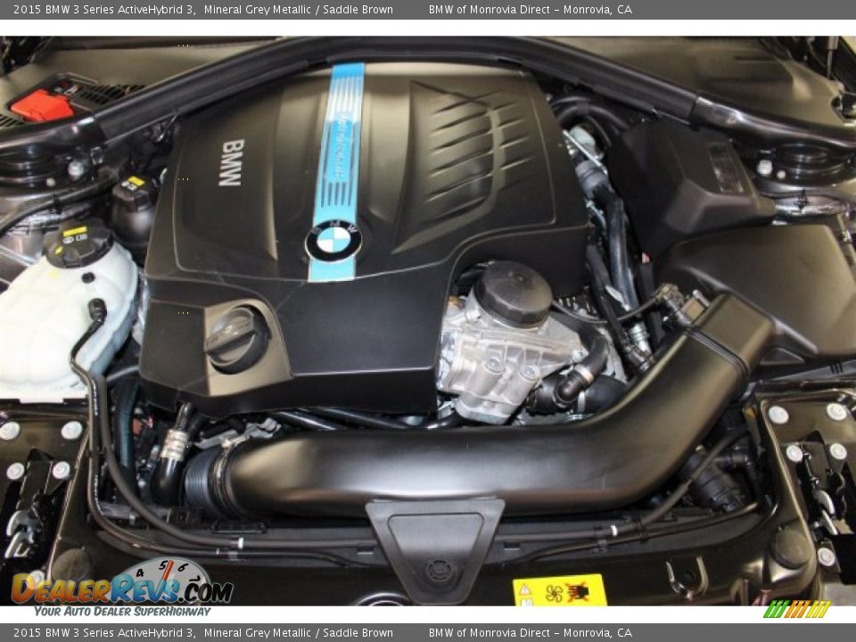 2015 BMW 3 Series ActiveHybrid 3 3.0 Liter ActiveHybrid DI TwinPower Turbocharged DOHC 24-Valve VVT Inline 6 Cylinder Gasoline/Electric Hybrid Engine Photo #20