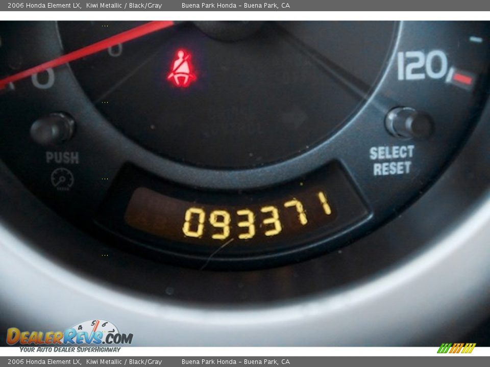 2006 Honda Element LX Kiwi Metallic / Black/Gray Photo #6