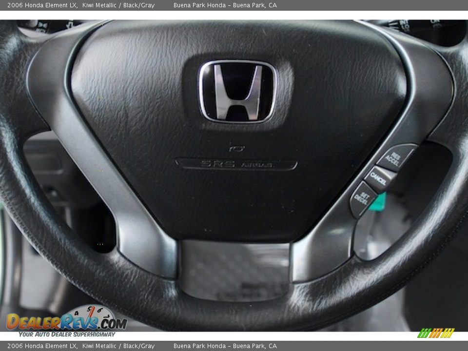 2006 Honda Element LX Kiwi Metallic / Black/Gray Photo #11