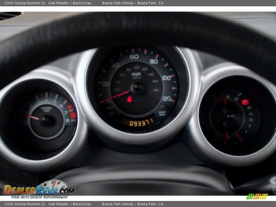 2006 Honda Element LX Kiwi Metallic / Black/Gray Photo #21