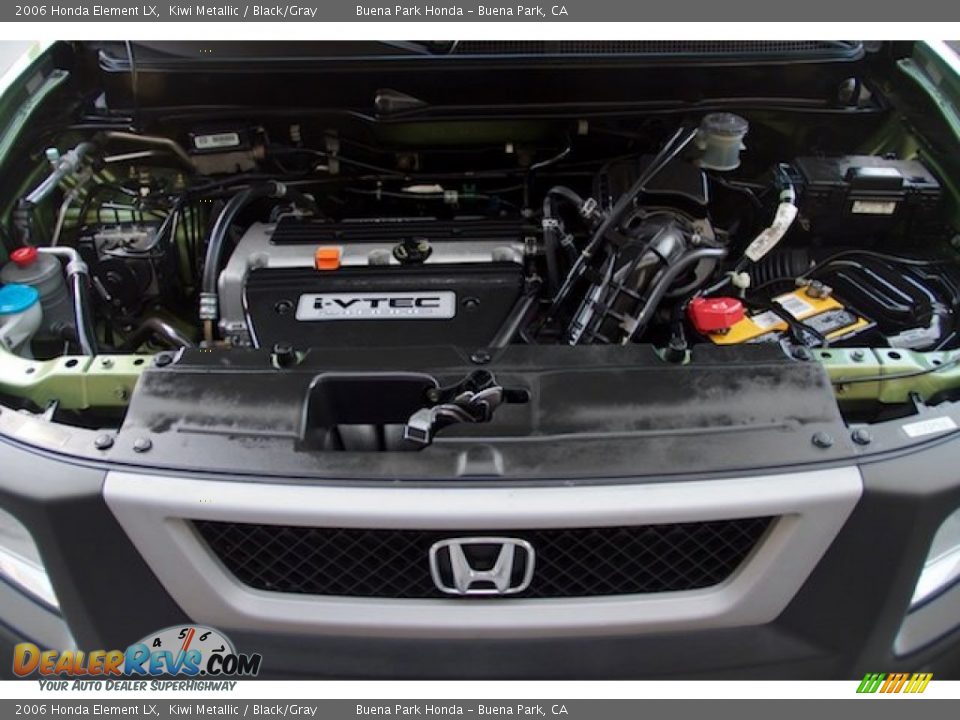 2006 Honda Element LX Kiwi Metallic / Black/Gray Photo #26