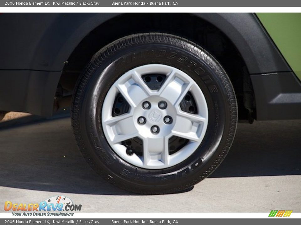 2006 Honda Element LX Kiwi Metallic / Black/Gray Photo #27