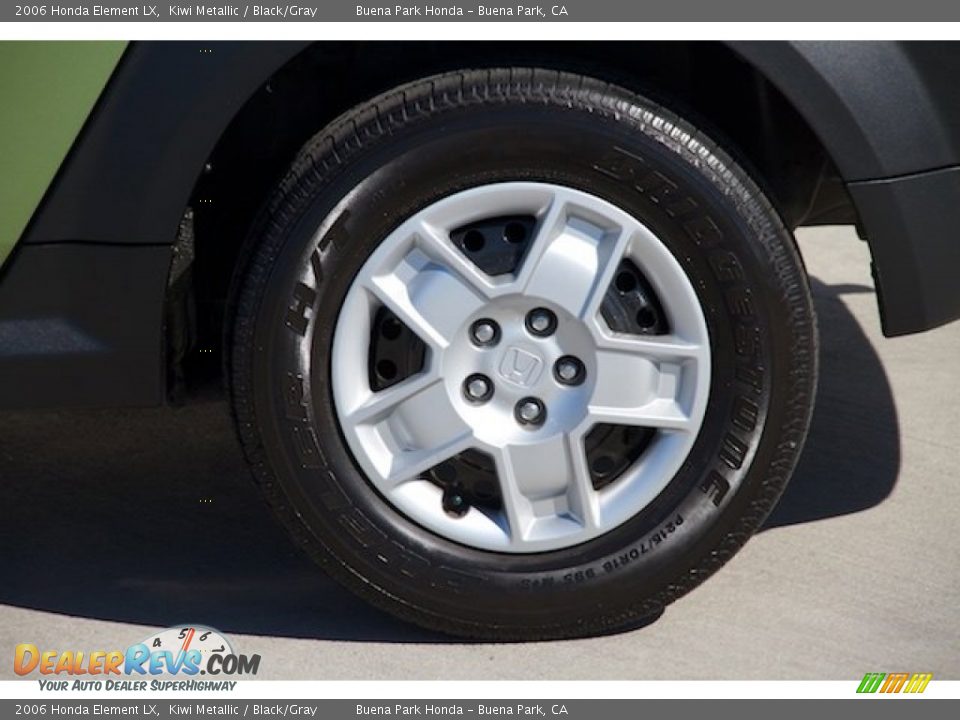 2006 Honda Element LX Kiwi Metallic / Black/Gray Photo #29