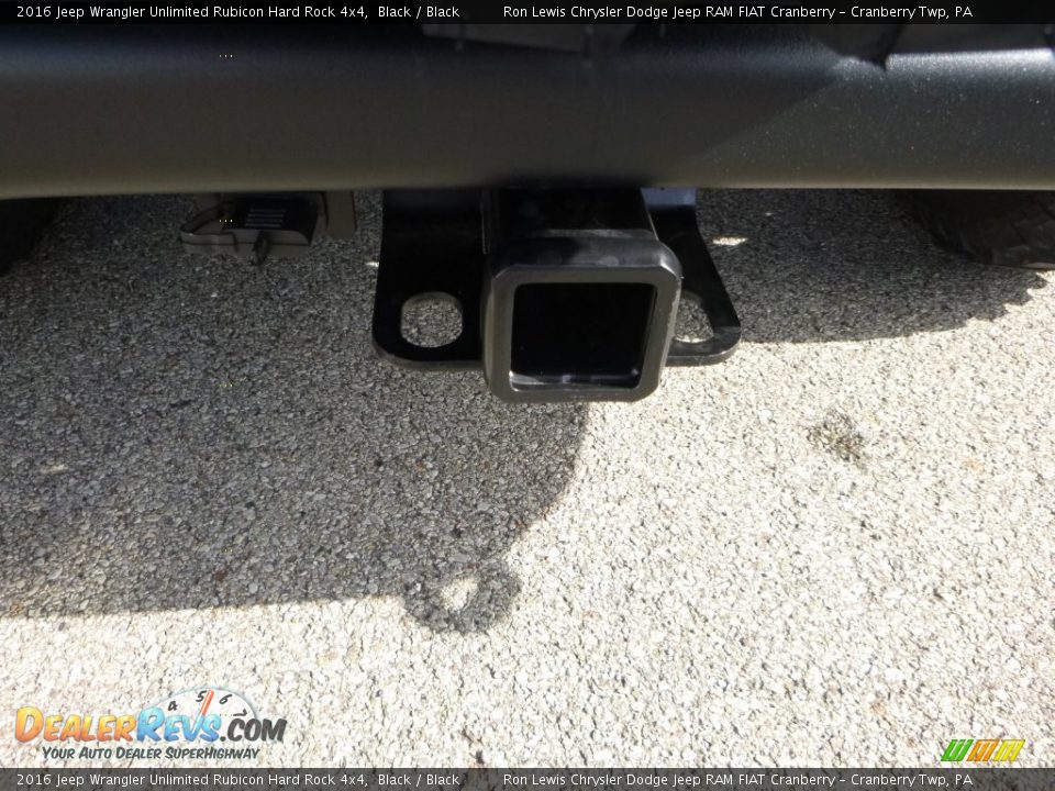 2016 Jeep Wrangler Unlimited Rubicon Hard Rock 4x4 Black / Black Photo #7