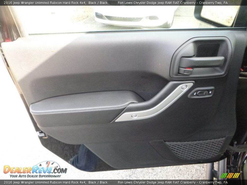 2016 Jeep Wrangler Unlimited Rubicon Hard Rock 4x4 Black / Black Photo #15
