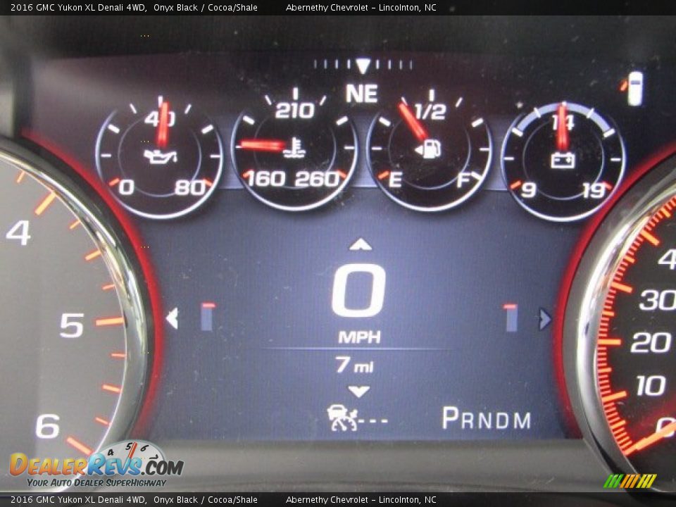 2016 GMC Yukon XL Denali 4WD Onyx Black / Cocoa/Shale Photo #15