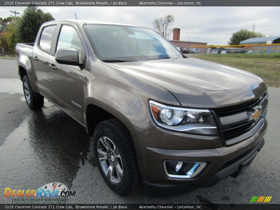 2016 Chevrolet Colorado Z71 Crew Cab Brownstone Metallic / Jet Black Photo #1
