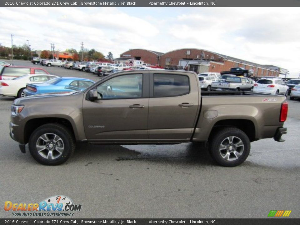 Brownstone Metallic 2016 Chevrolet Colorado Z71 Crew Cab Photo #3