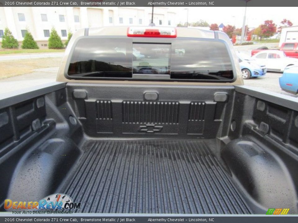 2016 Chevrolet Colorado Z71 Crew Cab Brownstone Metallic / Jet Black Photo #14