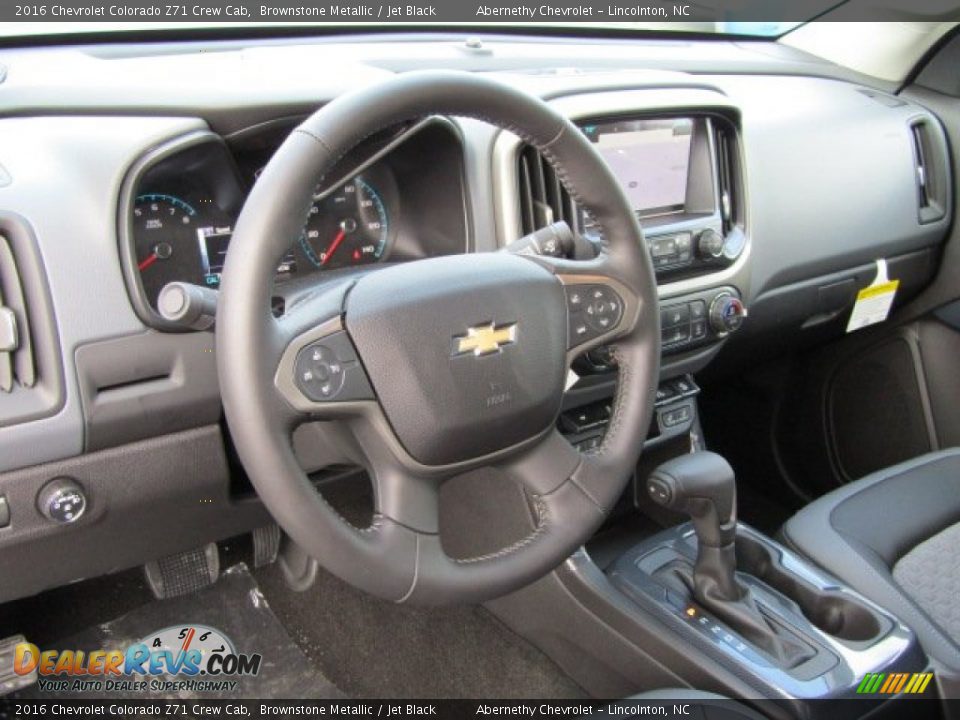 2016 Chevrolet Colorado Z71 Crew Cab Brownstone Metallic / Jet Black Photo #20